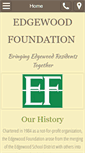 Mobile Screenshot of edgewoodfoundation.org